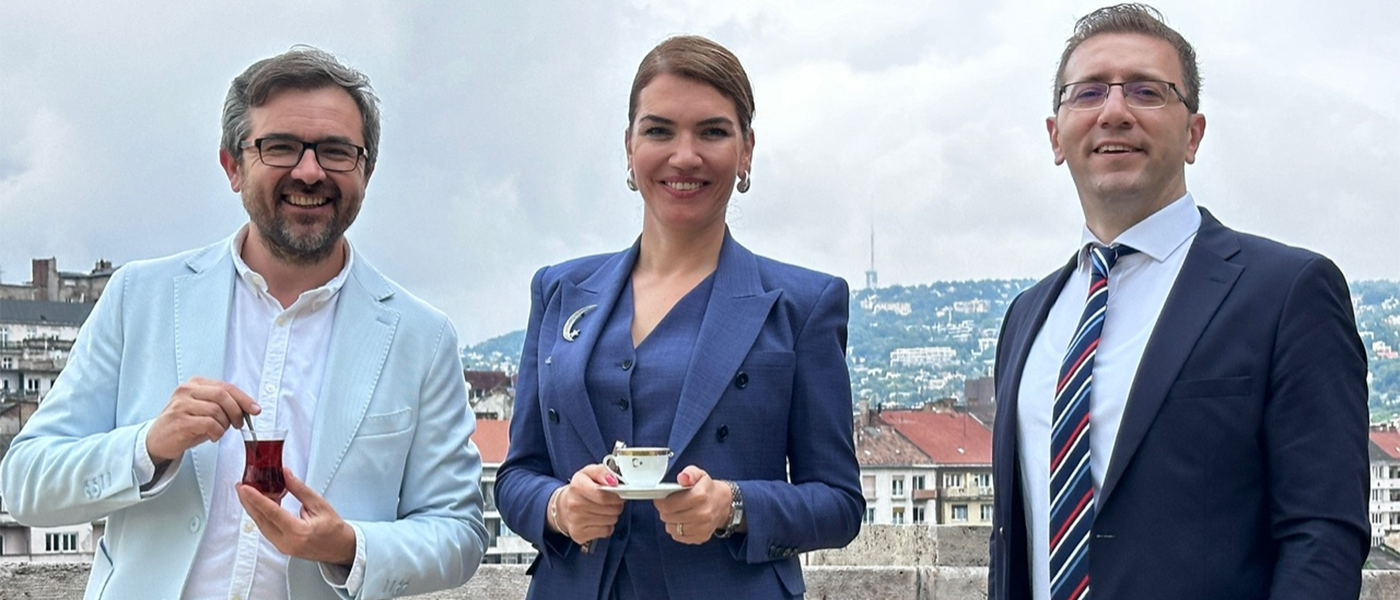 Török Magyar kulturális Évad sajtóesemény Pasa cafe